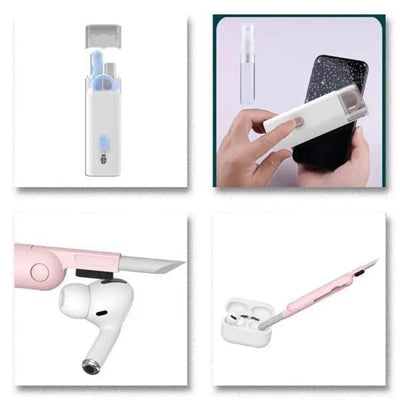 Multifunctional gadget cleaning kit