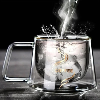 Elegant 200ml Glass Cup - Perfect for Your Daily Sips