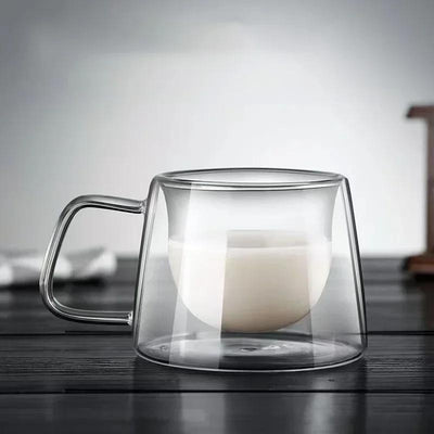 Elegant 200ml Glass Cup - Perfect for Your Daily Sips