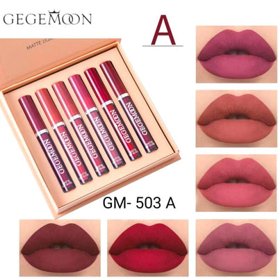 6 Colors Long Lasting Velvet Liquid Lipsticks