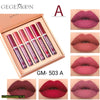 6 Colors Long Lasting Velvet Liquid Lipsticks