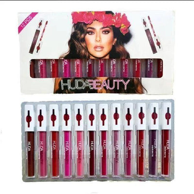 Matte Finish Lip Gloss, Pack Of 12